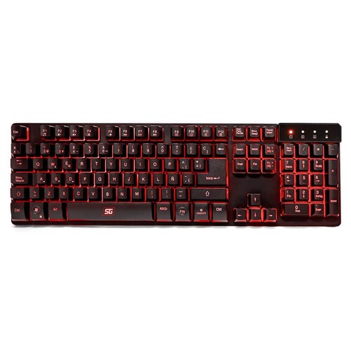 Teclado Vorago Start The Game Kb-502 Alambrico Metalico
