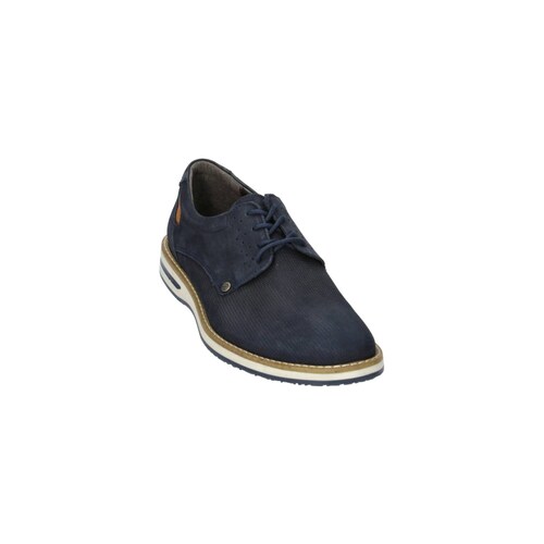 Zapato Casual Gino cherruti para Hombre 6039 Azul marino [GCH293] 