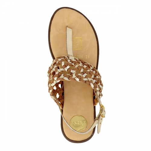 Sandalia Ozono para Mujer 60000706-3 Dorado [OZO2569] 