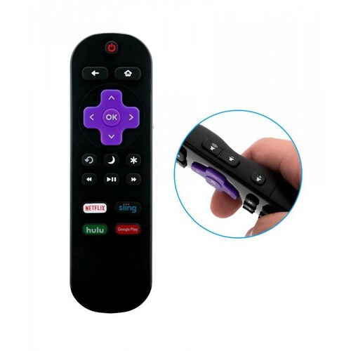 Control para Insignia Roku Tv Ns-43dr620ca18 Ns-48dr510na17