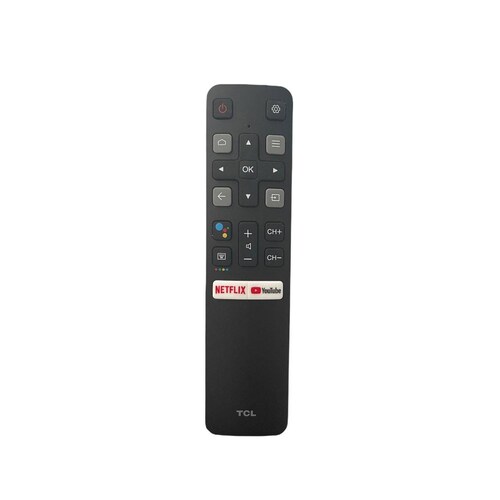 Control Tcl Smart Rc802v Voz Funda Y pilas Incluidas 