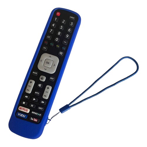 Funda de Silicon Para Control Hisense En2x27hs En2b27 Azul
