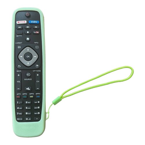 Funda Para Control Philips Tv 32PLF2909 40PFL4609 Verde