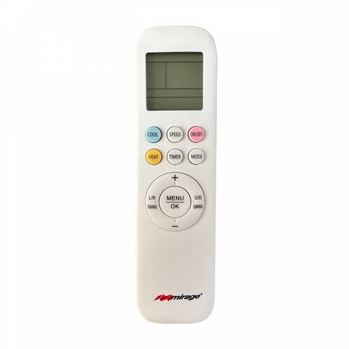 Control Para Minisiplit Mirage Xlife 2021 YKR-T/121E Aire Ac
