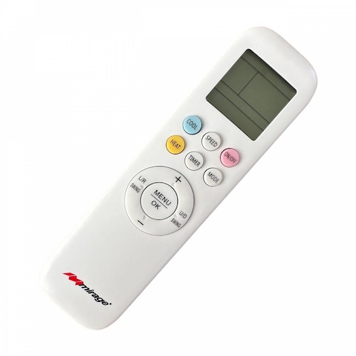 Control Para Minisiplit Mirage Xlife 2021 YKR-T/121E Aire Ac