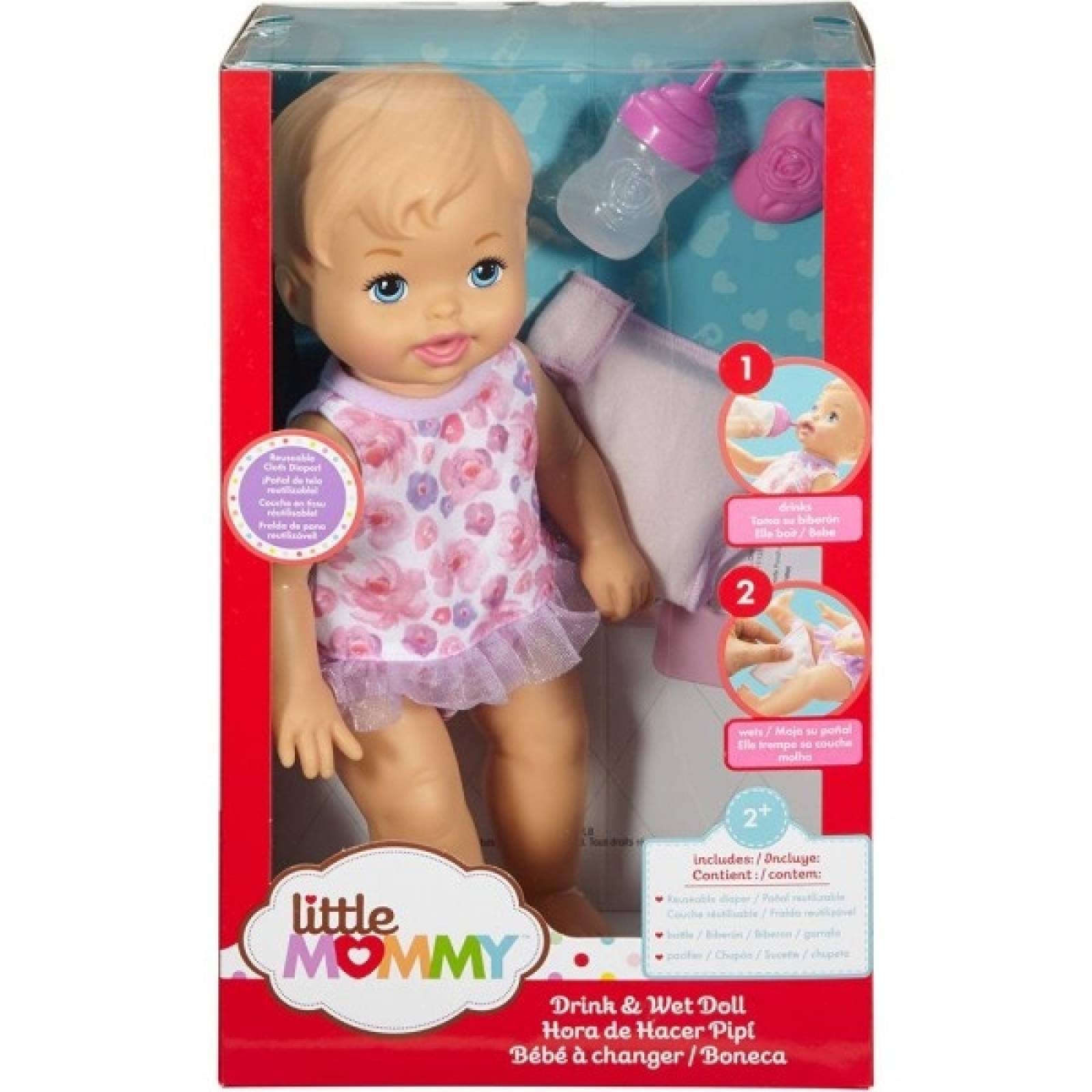 Muñeca little mommy hora de hacer pipi new arrivals