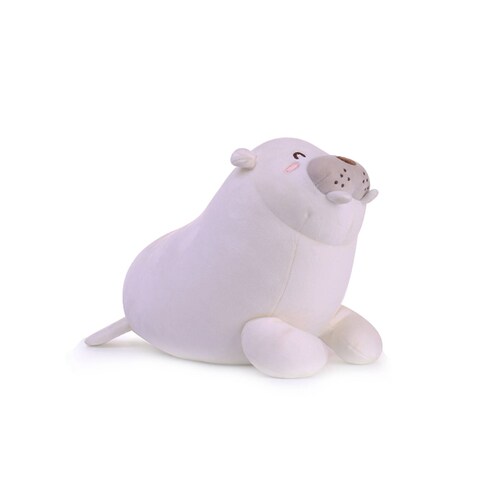 Peluche foca Leon Marino blanco  36cm