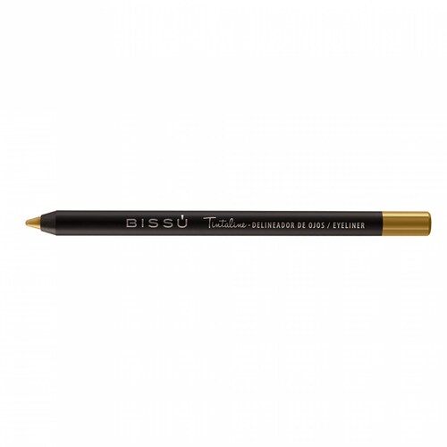 Delineador Tintaline Para Ojos Waterproof Dorado Bissu