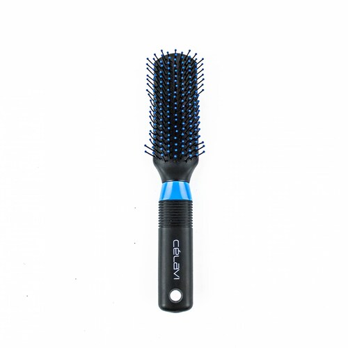 Cepillo Azul con Negro para el Cabello de Tamaño Grande