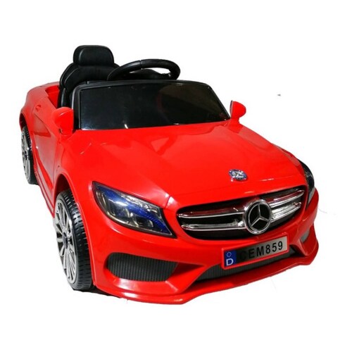 Carro Eléctrico Mercedes Benz Rojo Para Niños 3-6 Años