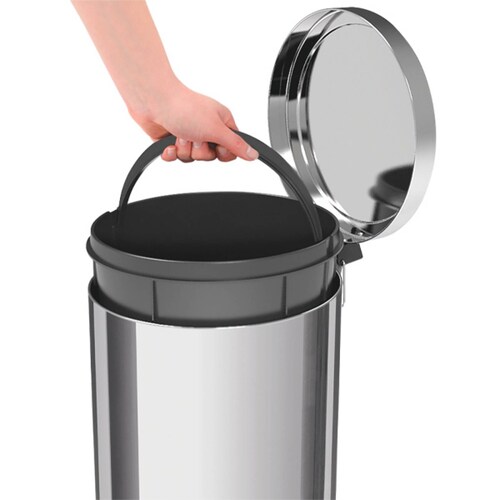 Basurero Acero Inoxidable con pedal 20 L