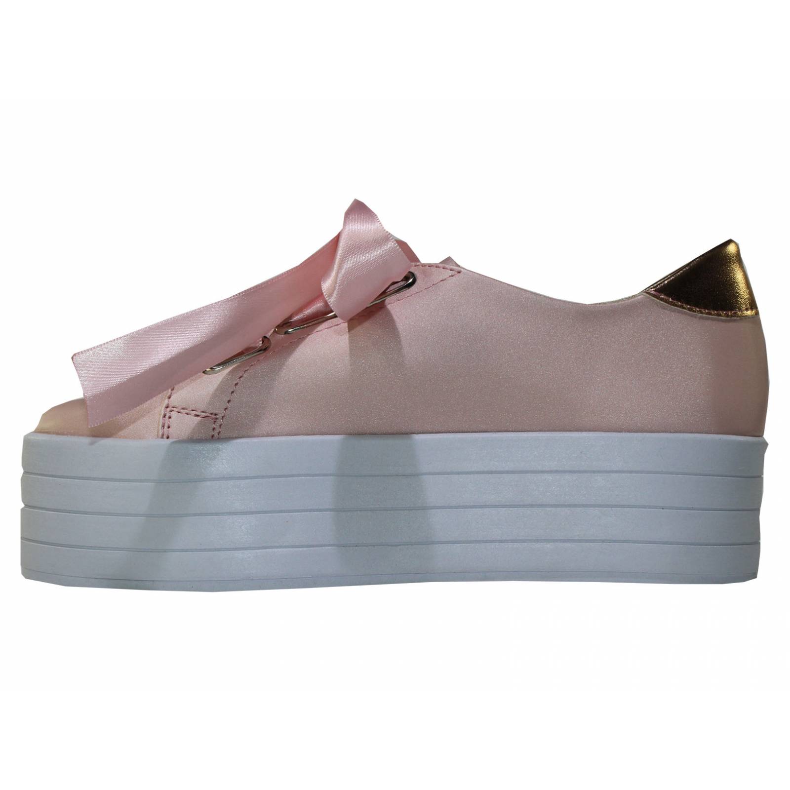 Tenis rosas plataforma Clearance