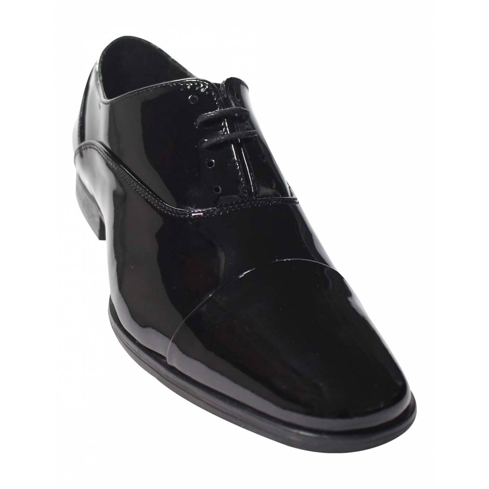 Zapatos de vestir leon hombre charol 10008