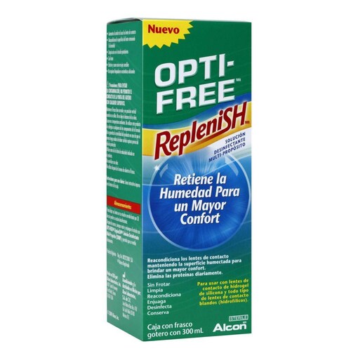 Opti-Free Replenish - 300 ml Solución Multipropósito