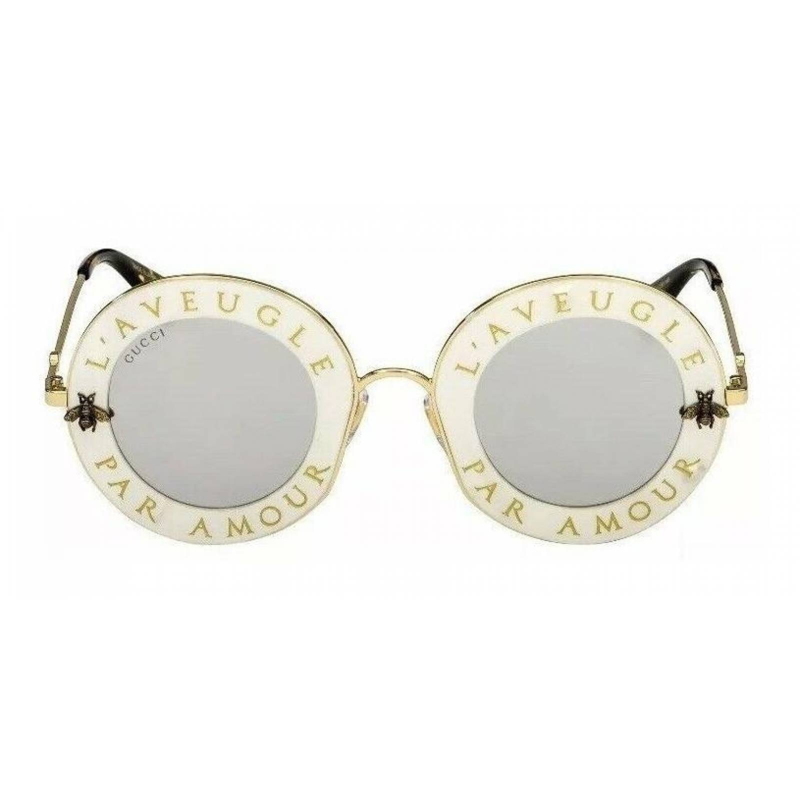 Lentes gucci redondos con letras online