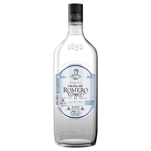 Caja de 12 Tequila Viuda De Romero Blanco 1 L 