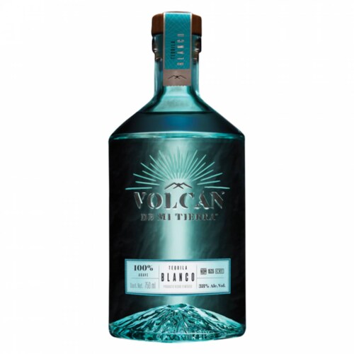 Caja de 6 Tequila Volcán De Mi Tierra Blanco Luminous 750 ml 