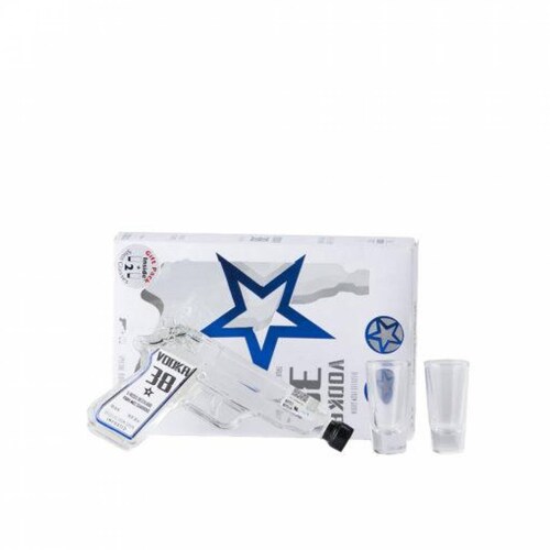 Caja de 12 Vodka 38 Escuadra 200 ml 
