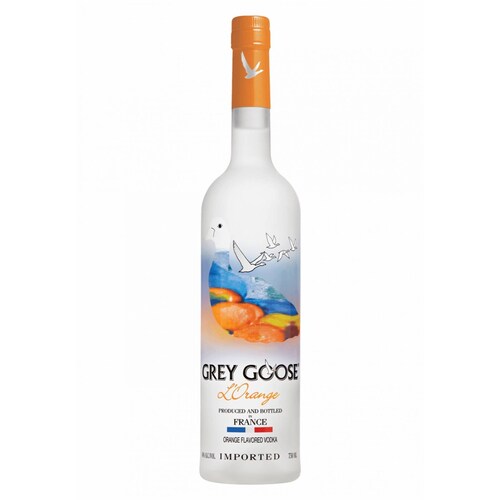 Caja de 6 Vodka Grey Goose Lorange 750 ml 