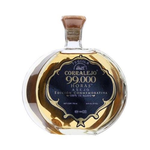 Tequila Corralejo 99,000 Horas Añejo Mini 100 ml 