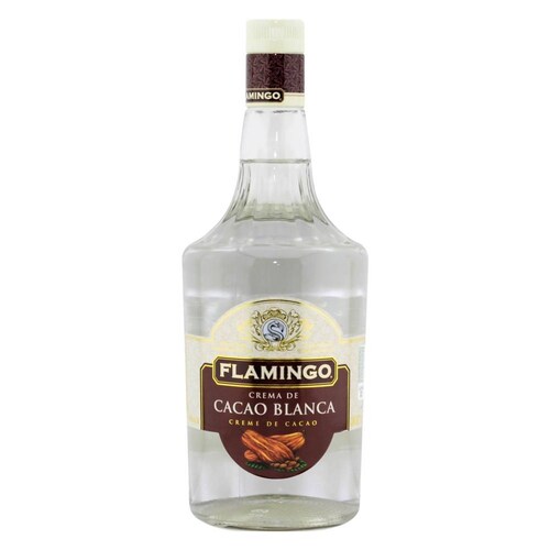 Caja de 12 Crema Flamingo Cacao Blanca 1 L 