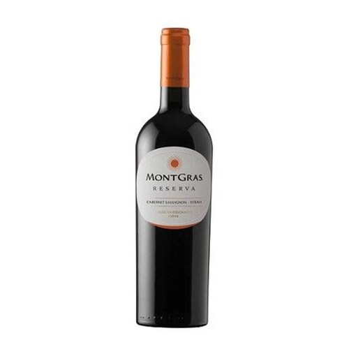 Vino Tinto Montgras Reserva Cabernet Sauvignon Syrah 750 ml 