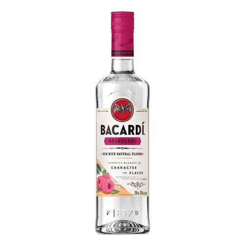 Caja de 12 Ron Bacardi Razz 750 ml 
