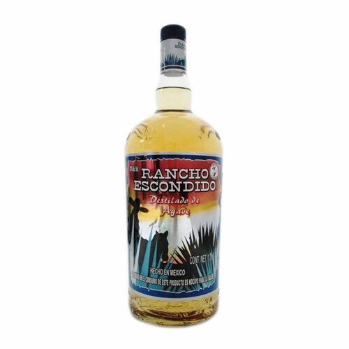 Caja de 6 Destilado de Agave Rancho Escondido 1.75 L 