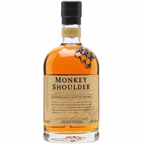 Whisky Monkey Blended Malt Shoulder 700 ml 