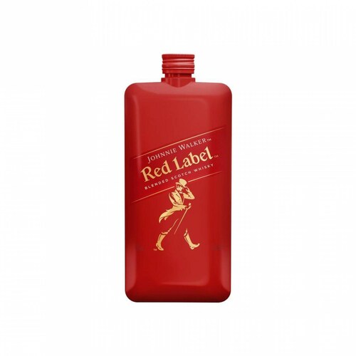 Caja de 48 Whisky Johnnie Walker Blend Red Label Pocket Scotch 200 ml 