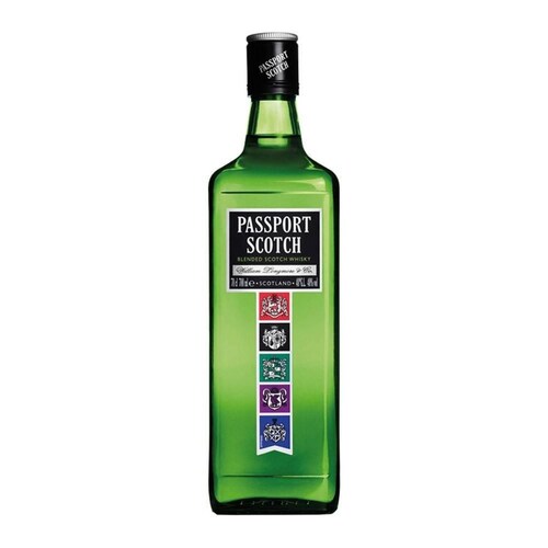 Caja de 12 Whisky Passport Blend 700 ml 