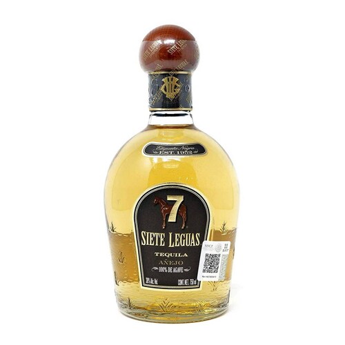 Tequila 7 Leguas Añejo 750 ml 