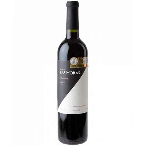 Vino Tinto Finca Las Moras Reserva Malbec 750 ml 