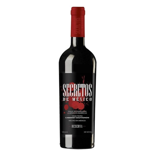 Vino Tinto Secretos De Mexico Cabernet Sauvignon 750 ml 