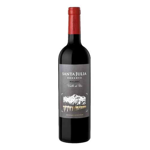 Vino Tinto Santa Julia Reserva Malbec 750 ml 