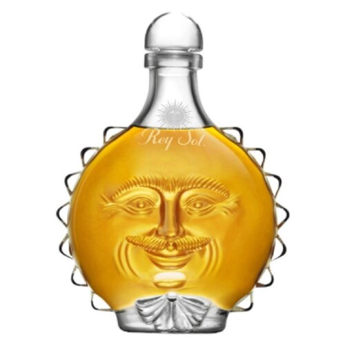 Caja de 30 Tequila Rey Sol Extra Añejo Mini 100 ml 