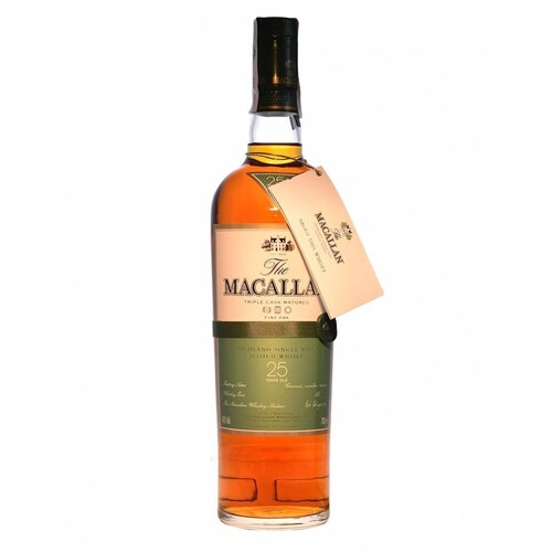 Whisky The Macallan Single Malt 25 Años 700 ml 