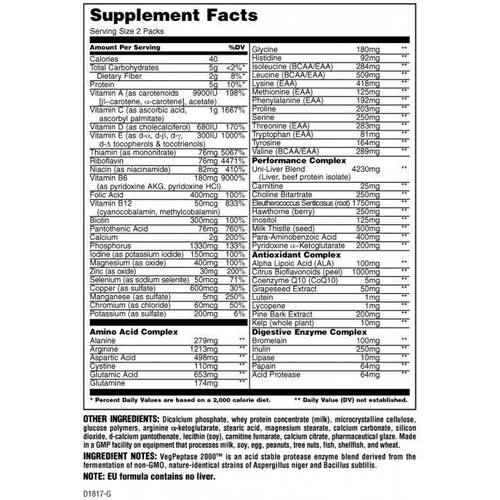 Multivitaminico Universal Nutrition Animal Pak 44 Packs 