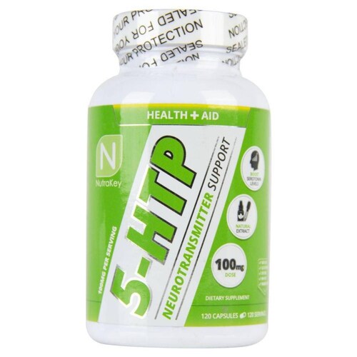 Aumento de serotonina Nutrakey 5-htp 120 cápsulas (120 Servicios) 