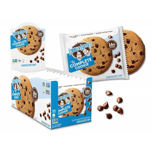 Barras de proteína Lenny & Larrys The Complete Cookie 12 Galletas 