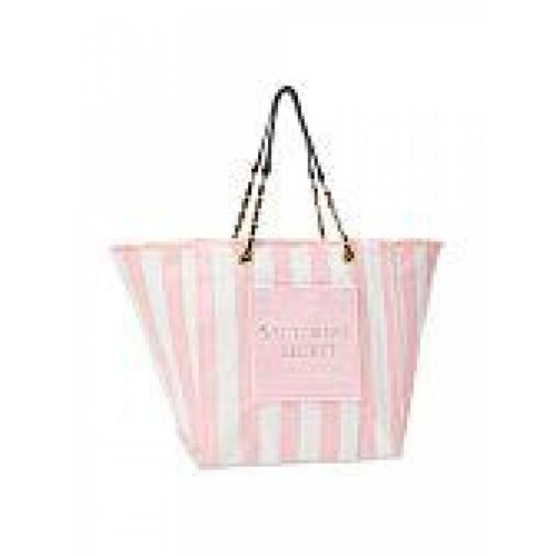 Bolsa de Playa Victoria´s Secret Logo Stripe Tote 