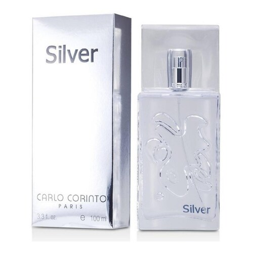 Loción Silver de Carlo Corinto EDT 100 ml 
