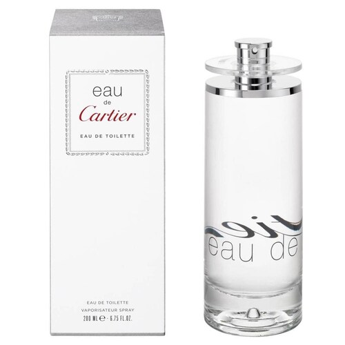 Loción Eau Cartier de Cartier EDT 200 ml 