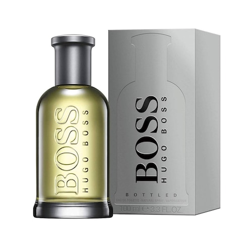 Loción Boss Bottled Gris de Hugo Boss EDT 100 ml 