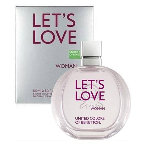 Perfume Let's Love de United Colors of Benetton EDT 100 ml 