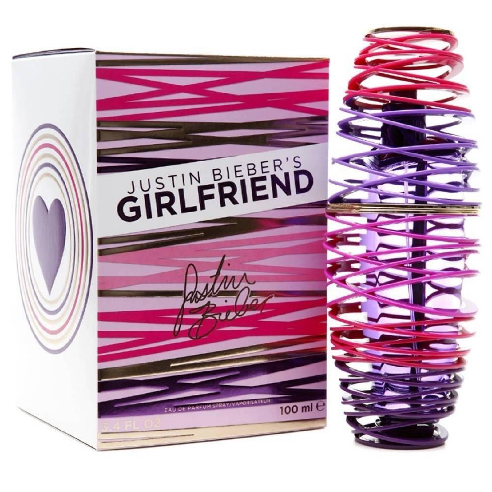 Loción Next Girlfriend de Justin Bieber EDP 100 ml