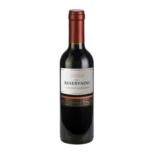 Caja de 24 Vino Tinto Concha Y Toro Reservado Cabernet Sauvignon 375 ml 