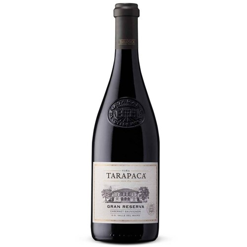 Caja de 12 Vino Tinto Tarapaca Gran Reserva Cabernet Sauvignon 750 ml 