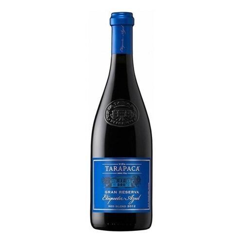 Caja de 6 Vino Tinto Tarapaca Gran Reserva Etiqueta Azul 750 ml 