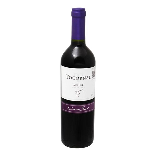 Caja de 12 Vino Tinto Tocornal Merlot 750 ml 